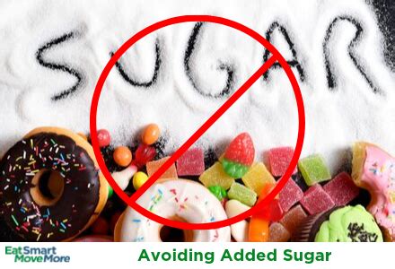 Avoid Added Sugars